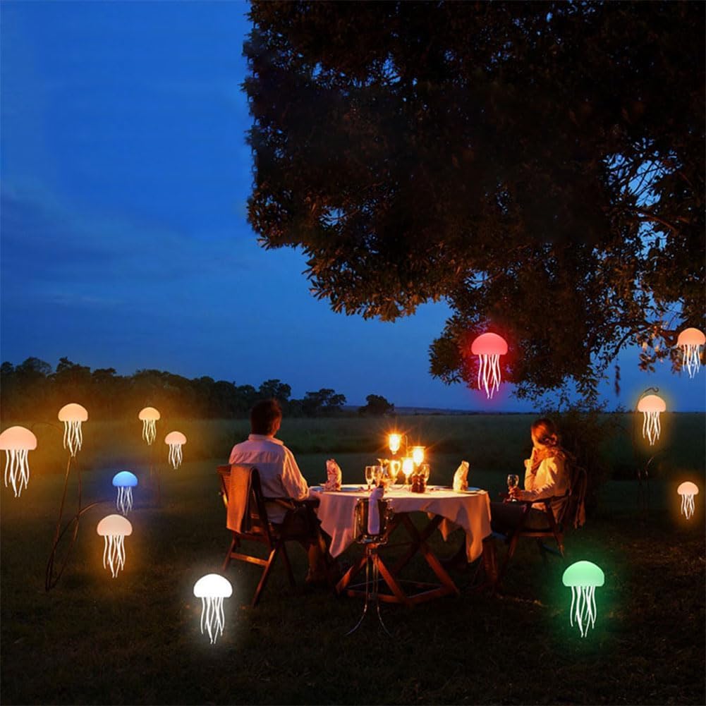 Jellyfish RGB Bedside Lamp – Mesmerizing Mood Lighting