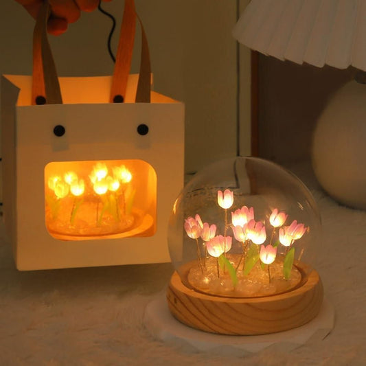 Elegant 3D Galaxy Crystal Ball Night Light – Set of 2