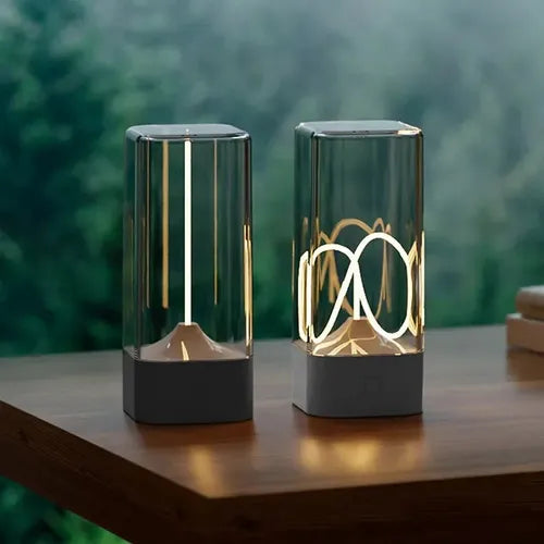 Mini Minimalist Cordless LED Table Lamp – Rechargeable Modern Desk Lamp with Breathing Light Effect