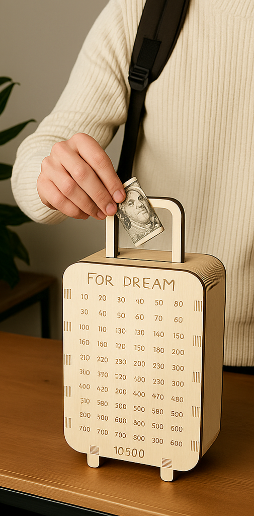 Travel Money Saving Bag