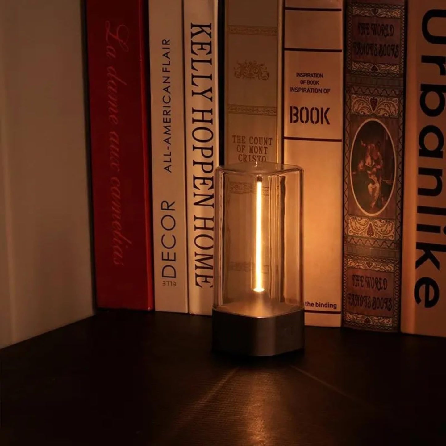 Mini Minimalist Cordless LED Table Lamp – Rechargeable Modern Desk Lamp with Breathing Light Effect